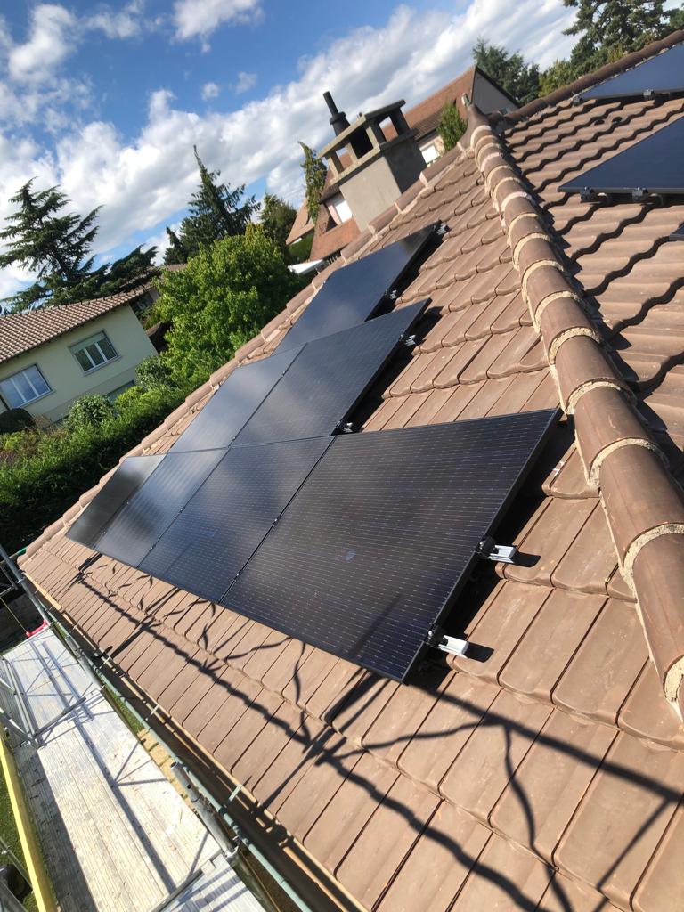 Installation de 30 panneaux photovoltaïque